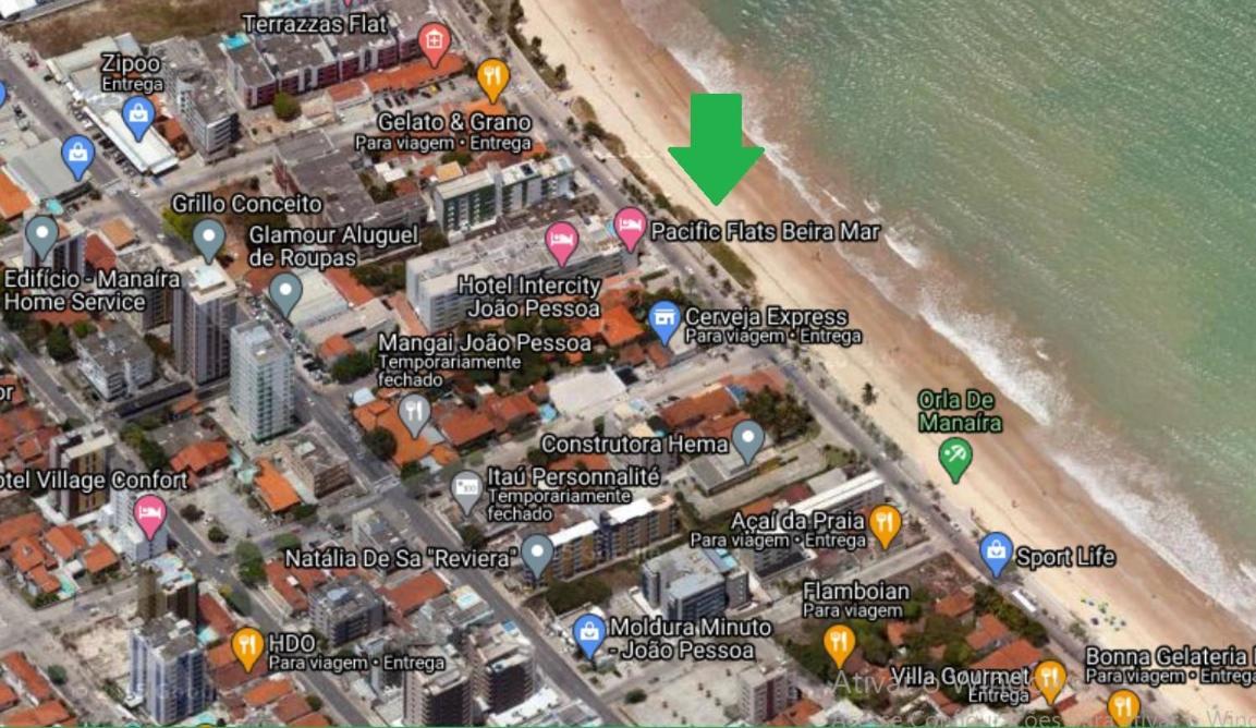 Apartamento De 2 Quartos Com Pe Na Areia Em Manaira João Pessoa Εξωτερικό φωτογραφία